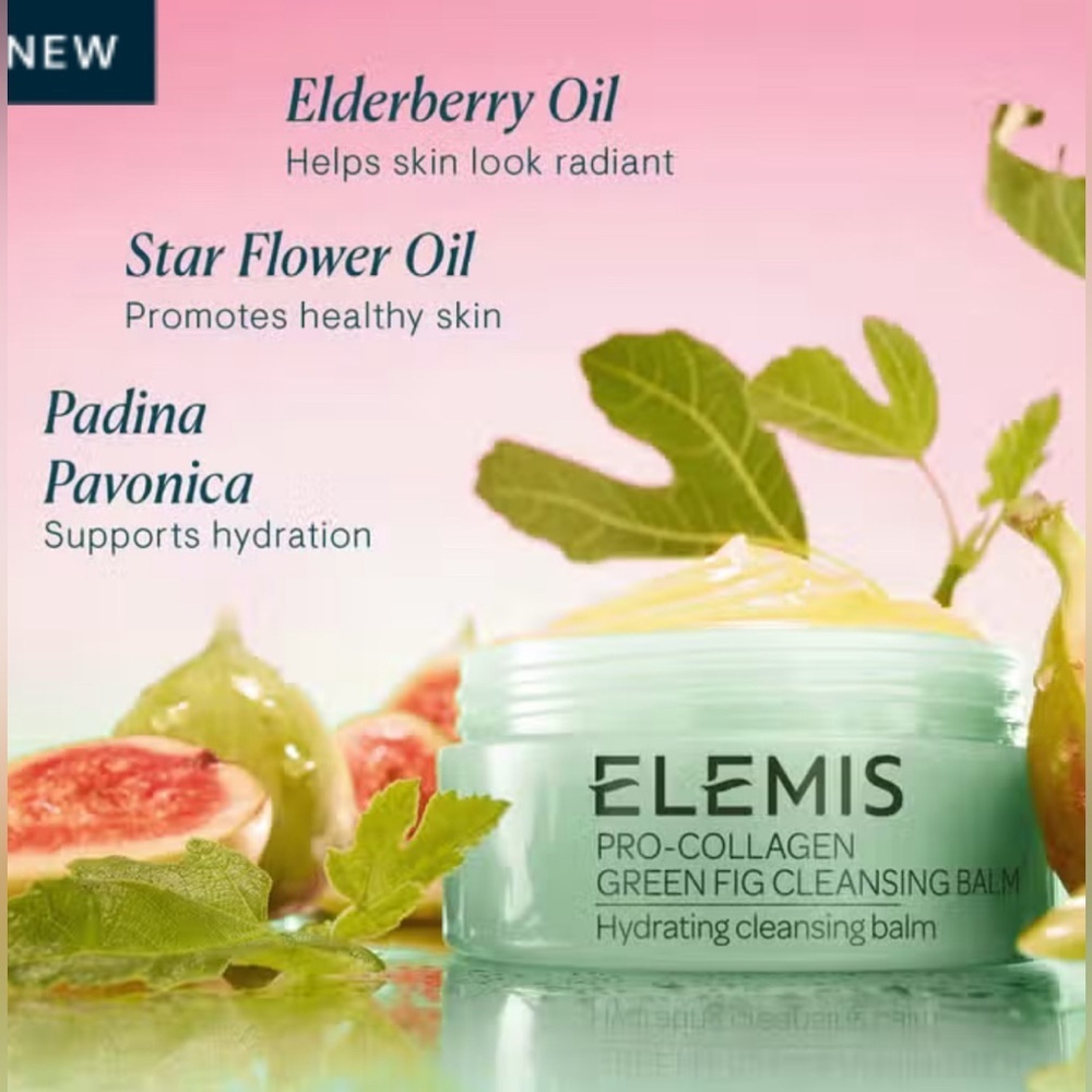 Elemis Pro-Collagen GREEN FIG Cleansing Balm | NEW | Hydrating Cleansing Balm - Picture 2 of 12